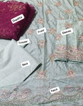 Batik emb lawn 3pc