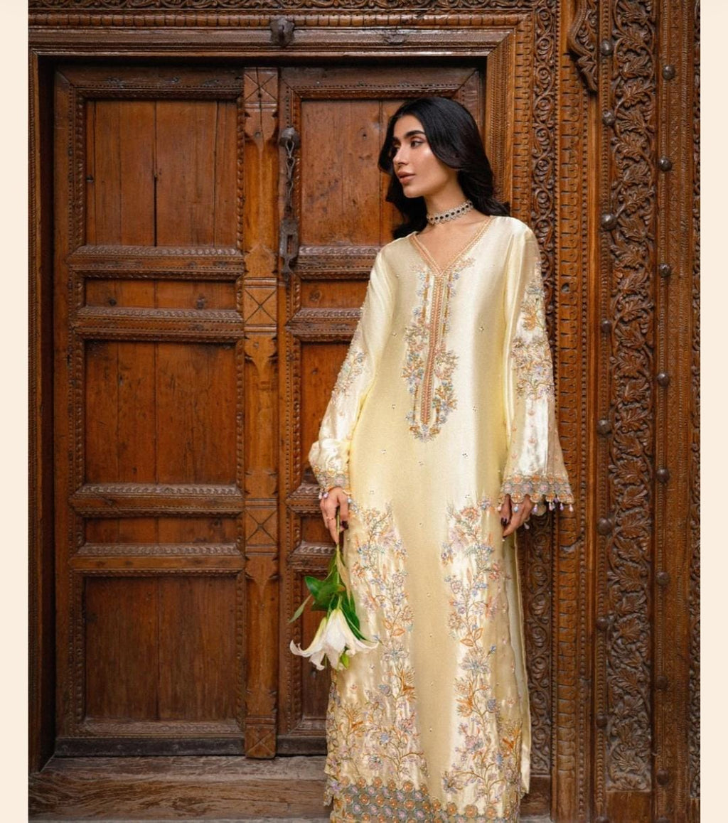 IRA international brand silk formal emb without embalishment 3pc