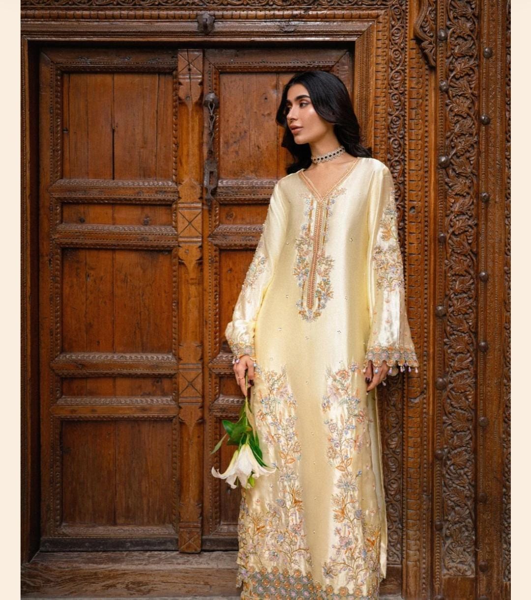 IRA international brand silk formal emb without embalishment 3pc