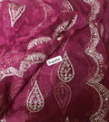 HussainRehar  organza emb fancy dupatta befresh