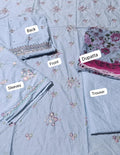 Batik emb lawn 3pc