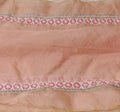 Branded emb organza dupatta