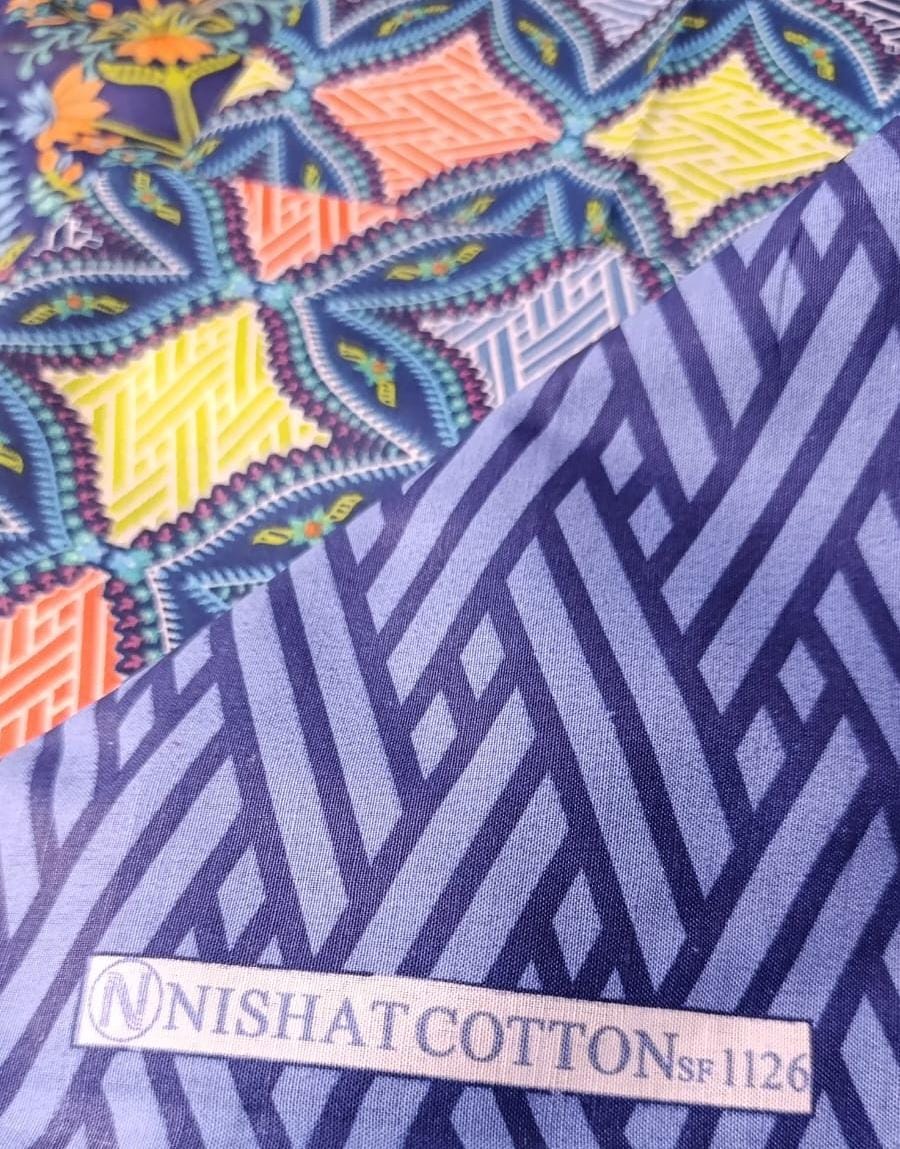 Nishat cotton double bedsheet