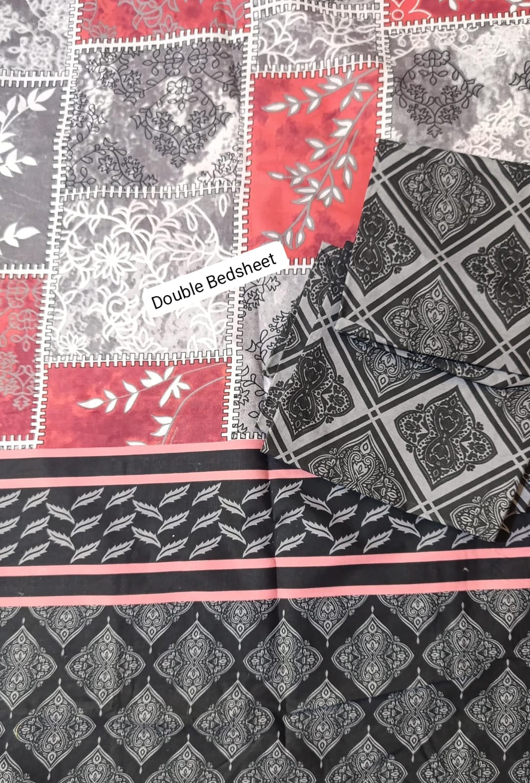 Nishat cotton double bedsheet