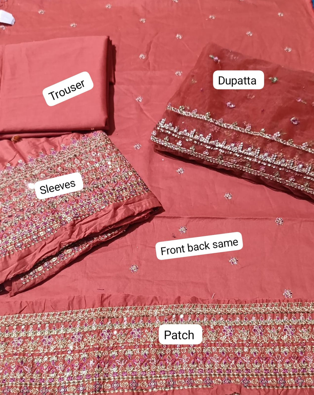 Batik emb lawn 3pc