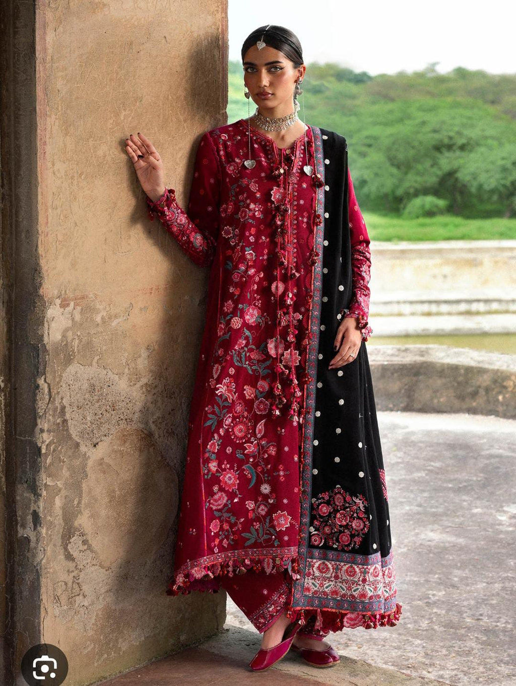 HussainRehar emb karandi 3pc