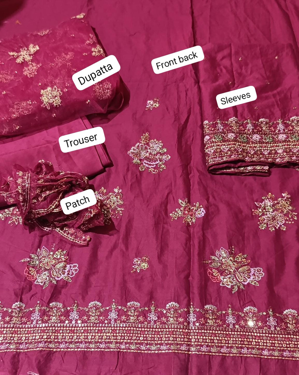 Batik emb lawn 3pc