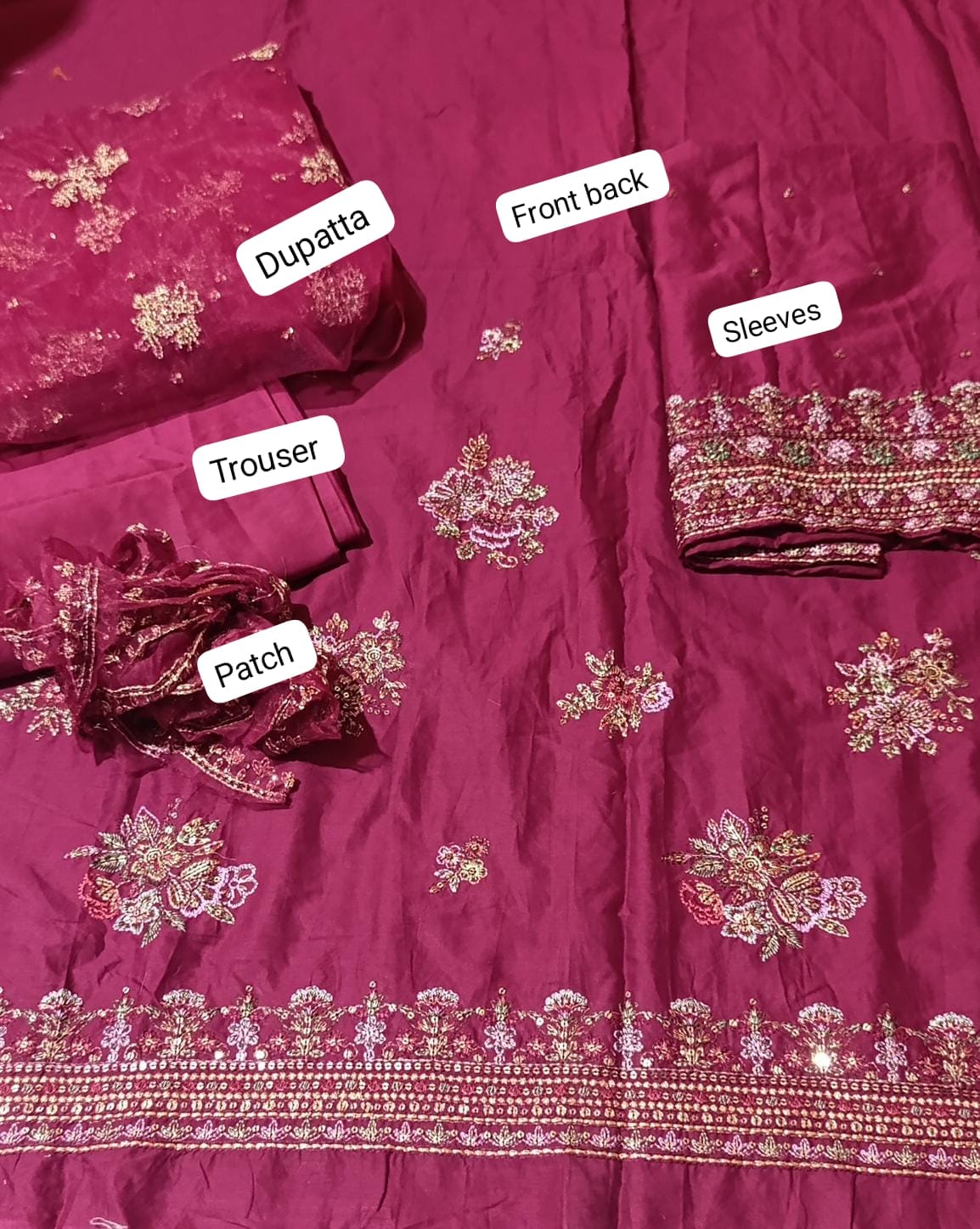 Batik emb lawn 3pc