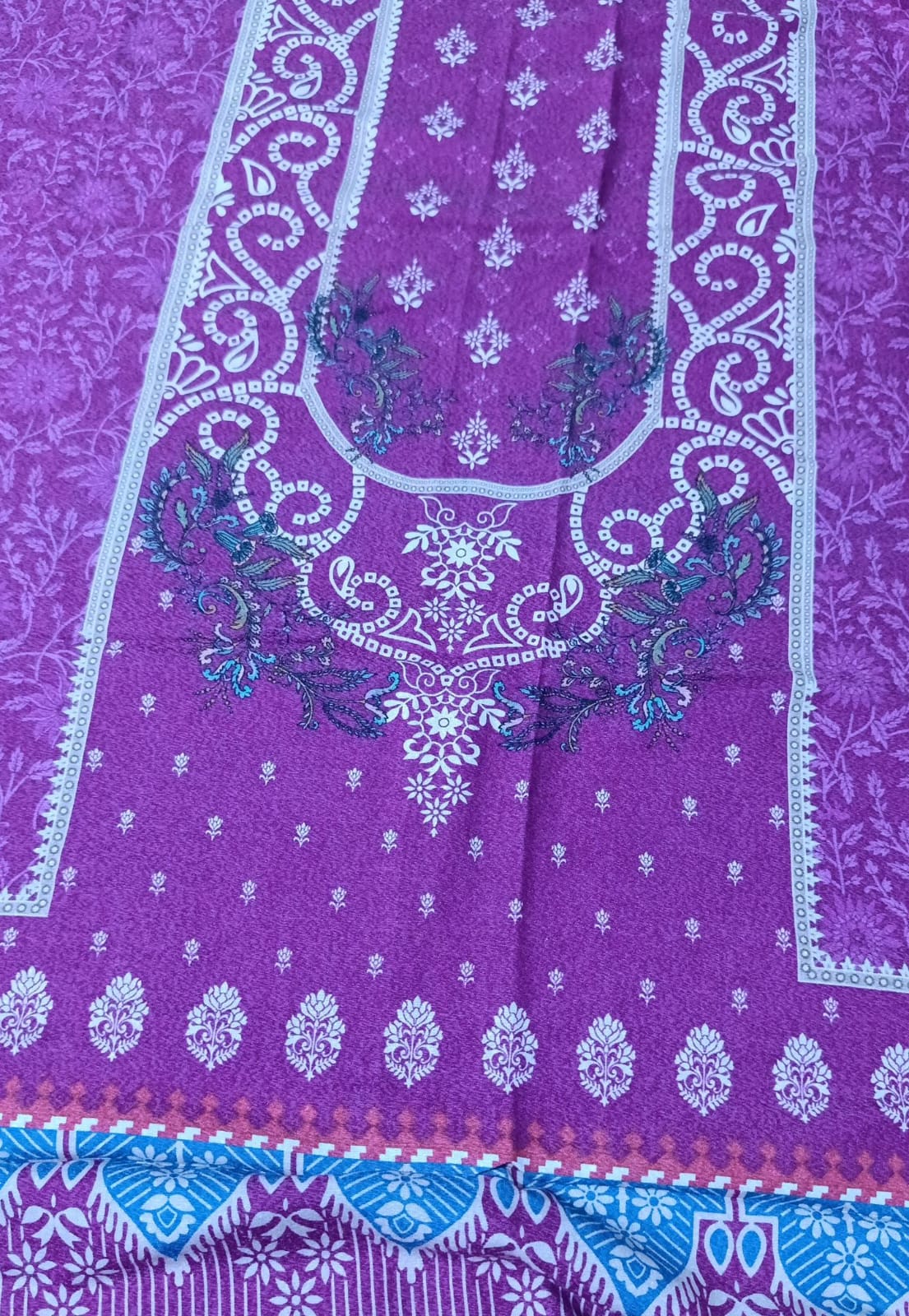 Branded karandi printed shirt