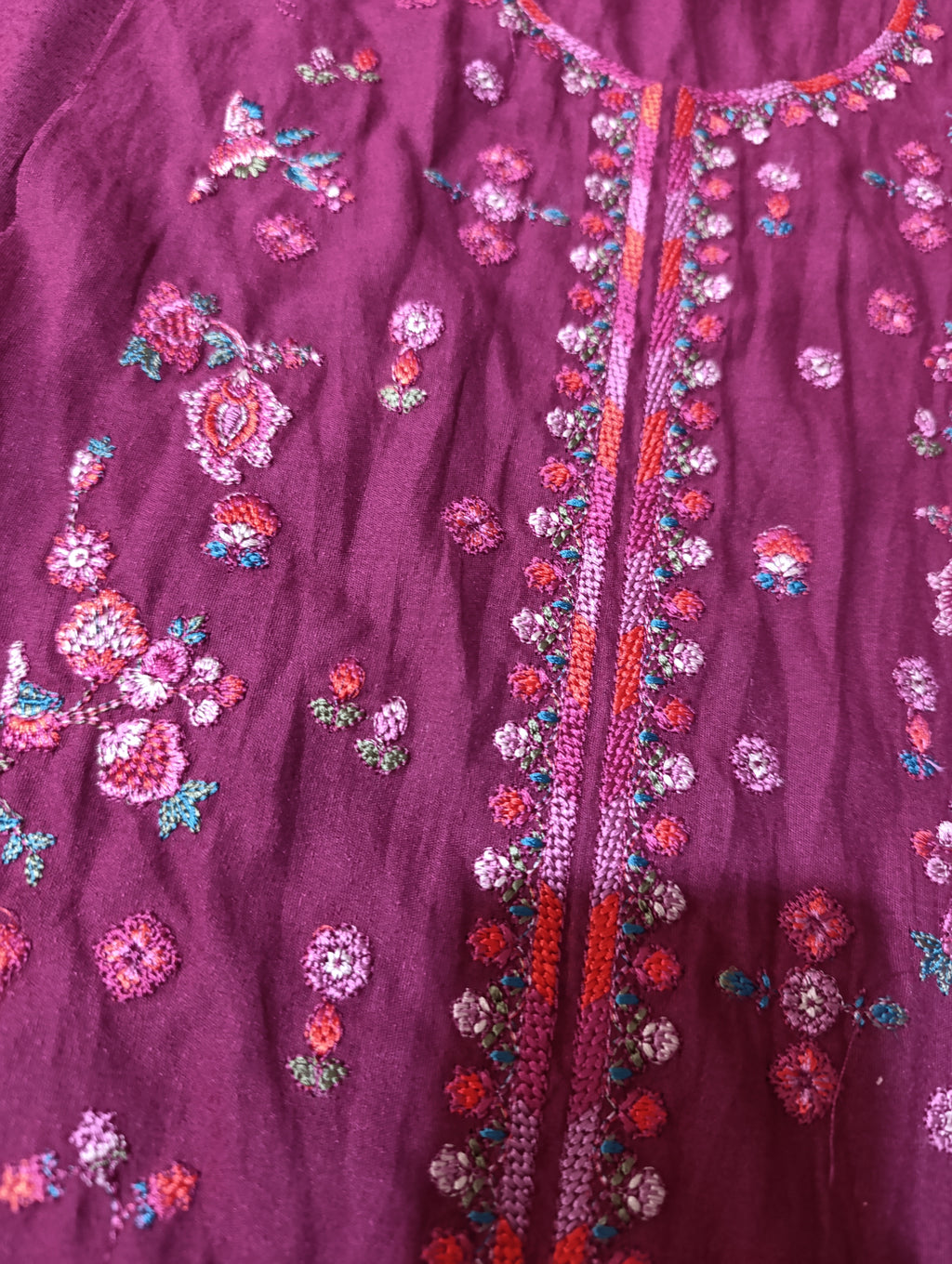 HussainRehar leftover karandi embroidered 3pc