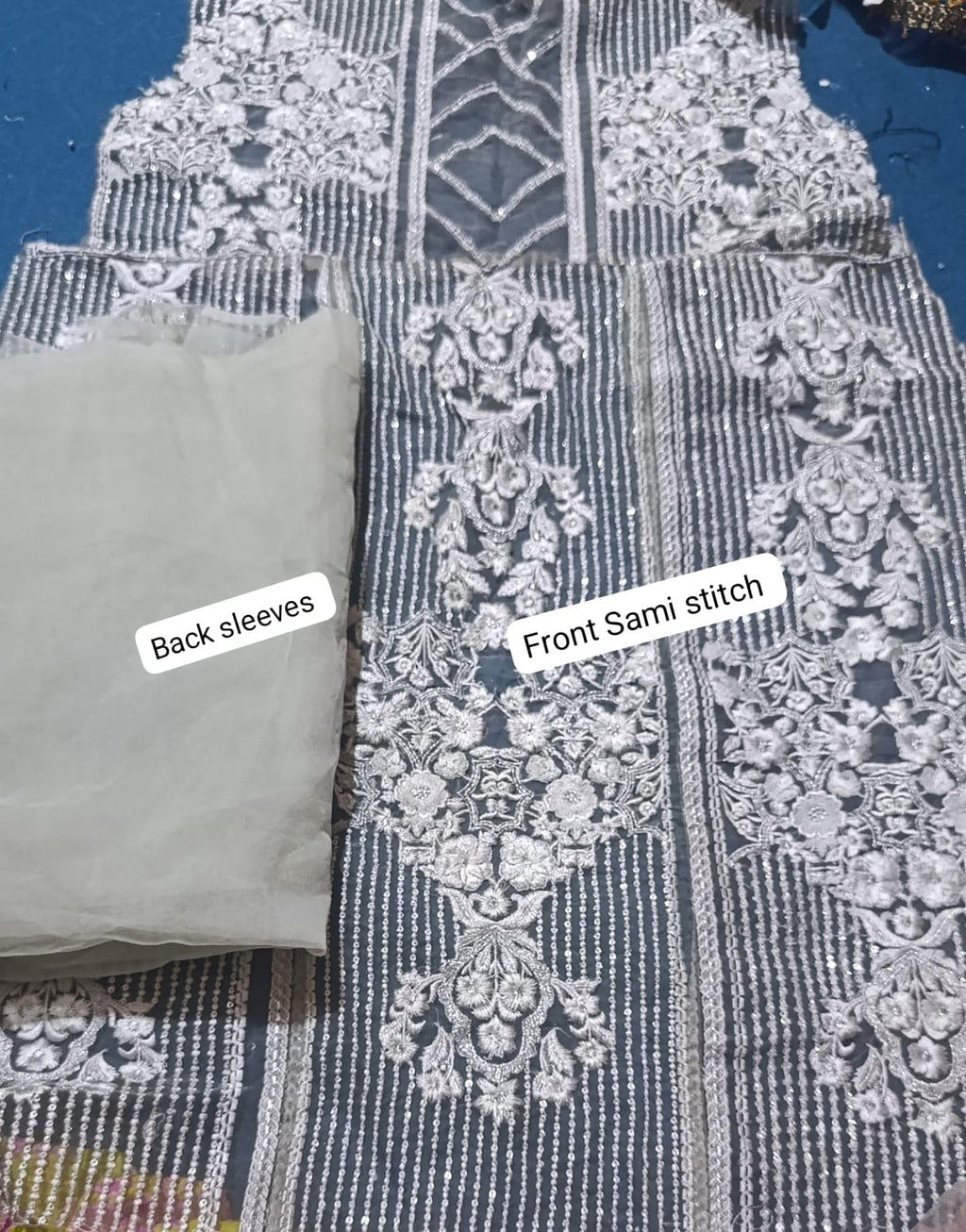 Thread and motivz fancy organza shirt small size