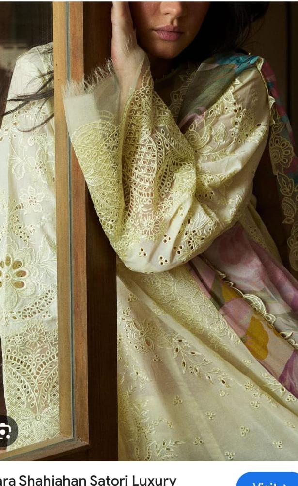 zarashahjhan lawN stori unstitched luxury lawn 2025 1B